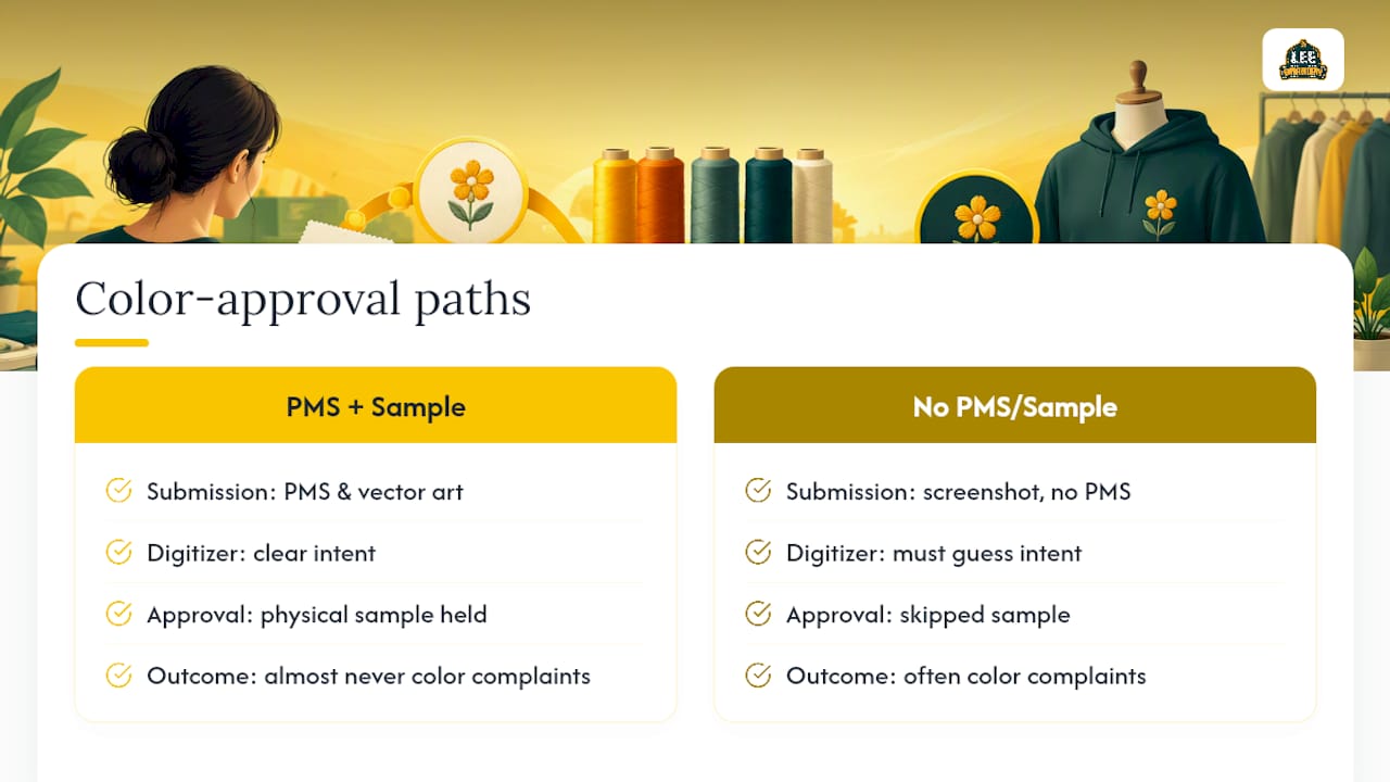 Why Most Patch Orders Fail on Color, Not Craftsmanship — overview diagram