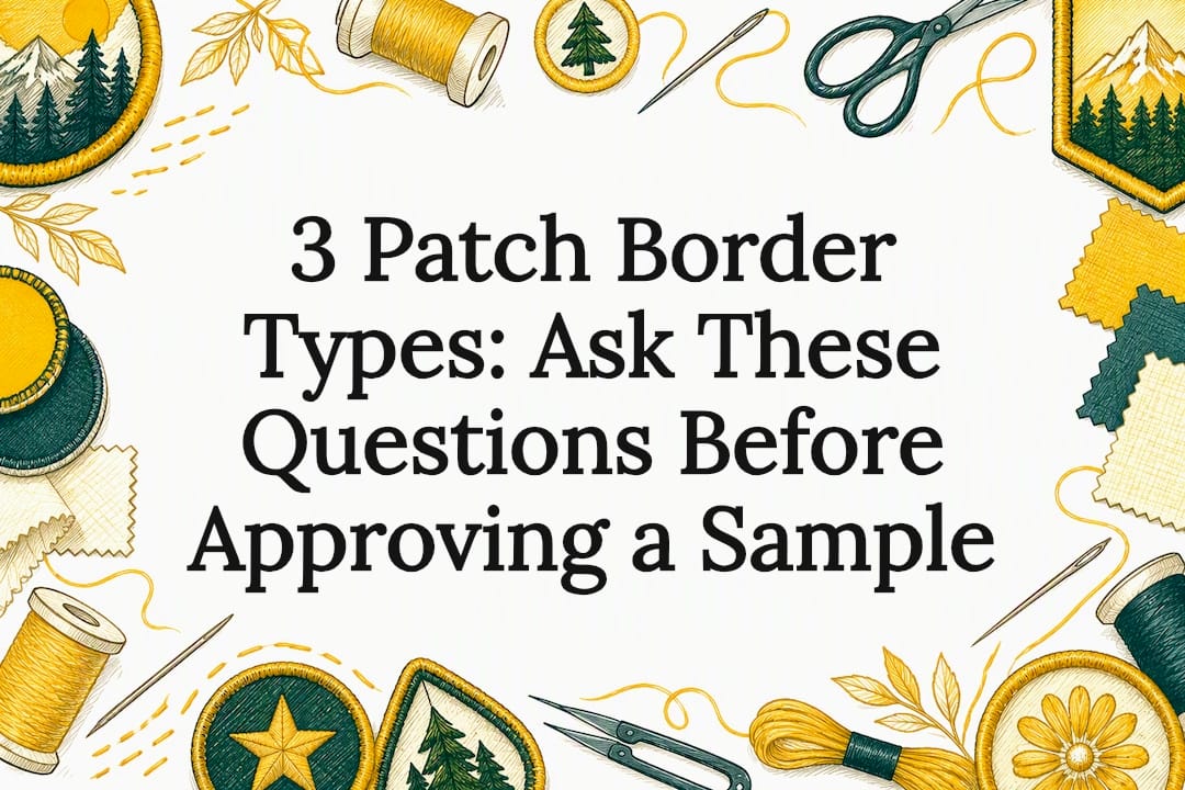 3 Patch Border Types: Ask These Questions Before Approving a Sample