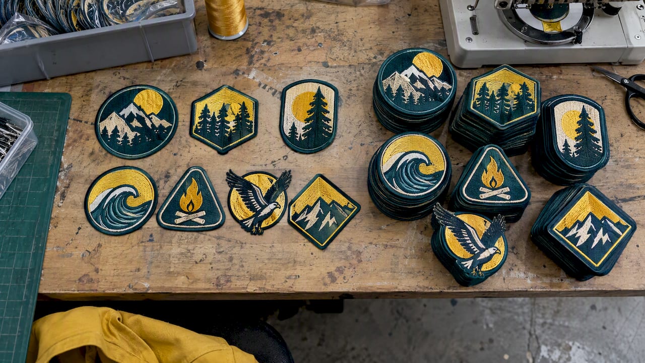 Event patch samples beside matching bulk patches