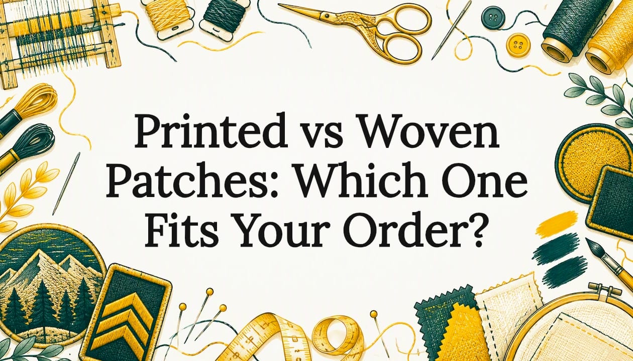 Printed vs Woven Patches: Which One Fits Your Order?