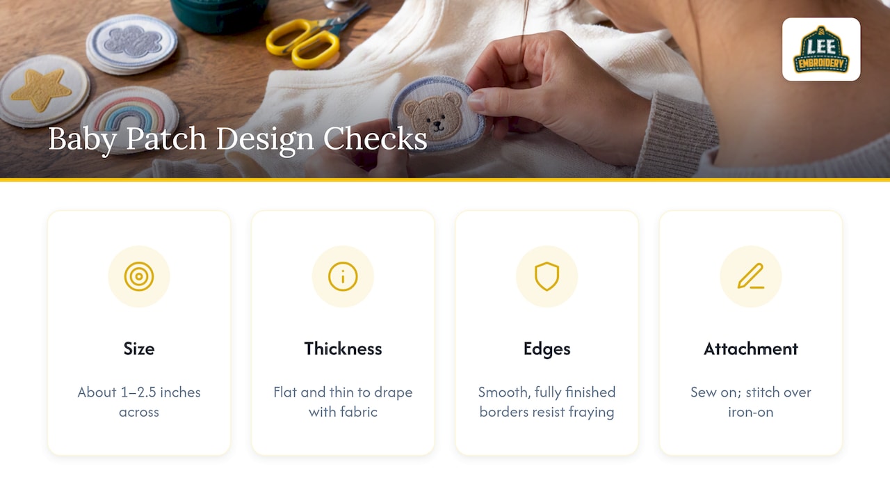 Four checks for choosing baby patches